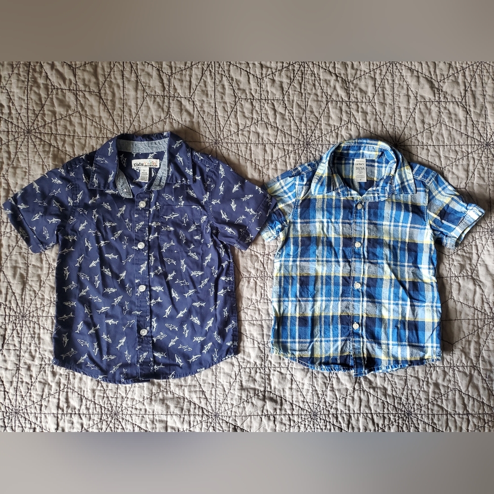 Boys 3T button down shirts